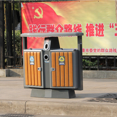 昆明戶外分類垃圾桶工廠批發找云南廣勝
